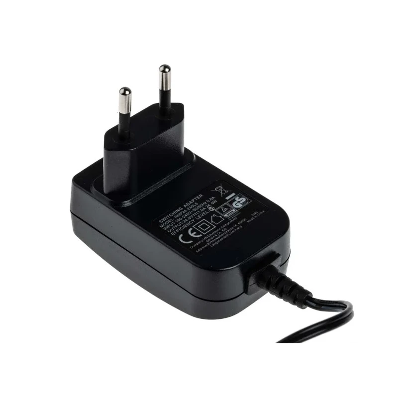 RS PRO 24 W 24V DC Output AC/DC Adapter Type C Plug 2.1 x 5.5 x 10 mm Centre Positive 124-2206