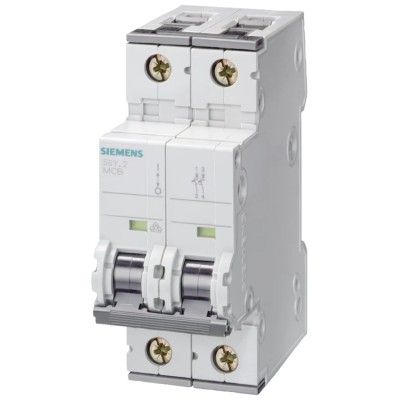 Siemens Miniature Circuit Breaker 1-Pole 40A Type B 230V AC 60V DC 10 kA Breaking Capacity 5SY4540-6