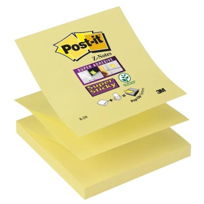 Post-It Yellow Sticky Note 100 Notes per Pad 76 mm x 76 mm BP839