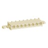 TE Connectivity Universal MATE-N-LOK Series Right Angle Through Hole PCB Header 8 Contact 6.35 mm Pitch 1 Row 1969815-1