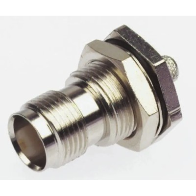 Telegartner TNC Series Coaxial Connector Panel Mount Female TNC, 50 Ω, Straight Body Crimp J01011B0030