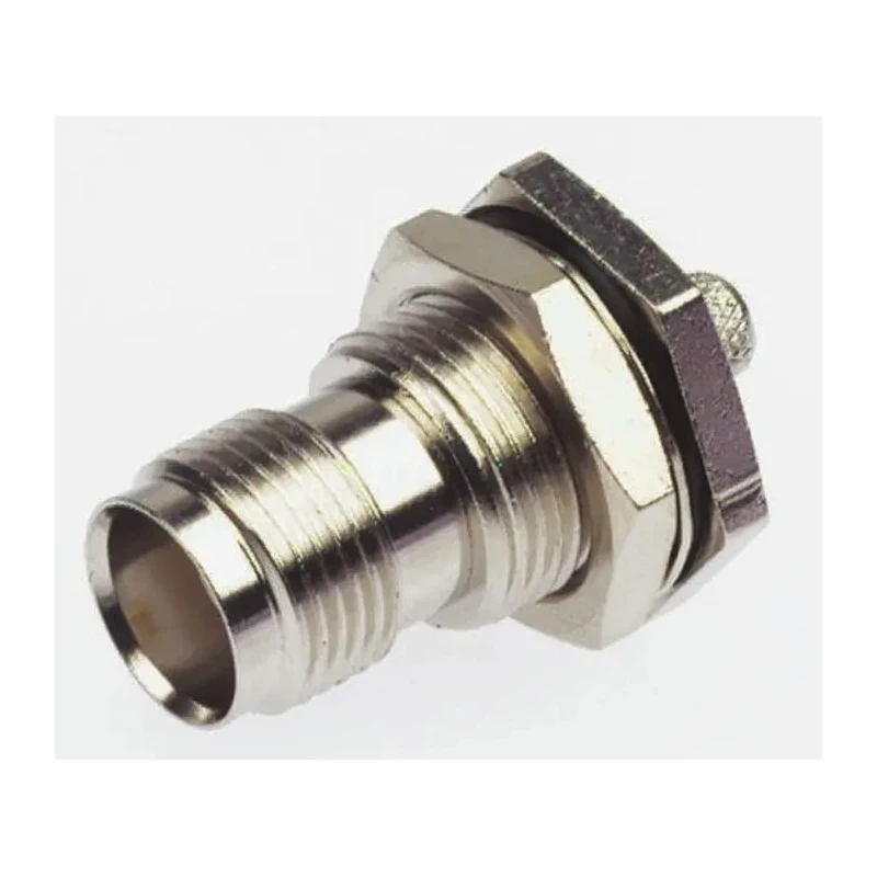 Telegartner TNC Series Coaxial Connector Panel Mount Female TNC, 50 Ω, Straight Body Crimp J01011B0030