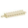 TE Connectivity Universal MATE-N-LOK Series Right Angle Through Hole PCB Socket, 8-Contact, 1 Row, 6.35 mm Pitch 1969816-1