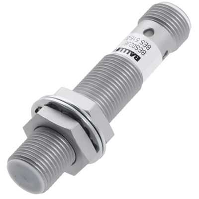BALLUFF Threaded Barrel Inductive Proximity Sensor M12 x 1 PNP 30V 2mm Detection Brass Housing BES 516-325-S4-W