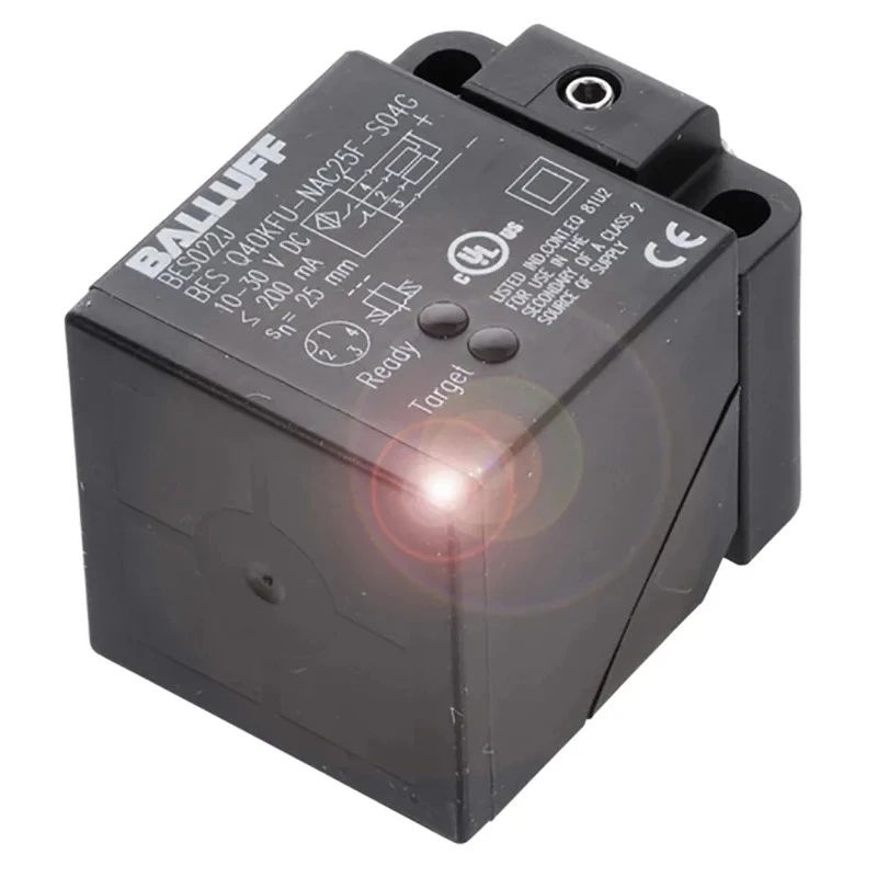 BALLUFF Block Inductive Proximity Sensor M12 x 1 PNP 30V 35 mm 250 V ac 30 V dc 200mA BES Q40KFU-PAC35E-S04G
