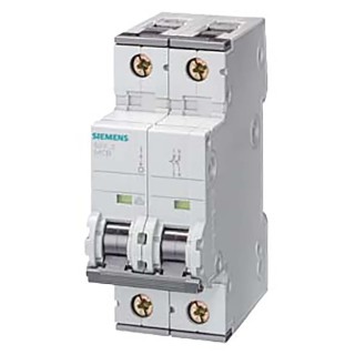 Siemens SENTRON Miniature Circuit Breaker, 1-Pole, 63A, Type C, 230V AC, 72V DC, 10 kA Breaking Capacity 5SY4563-7