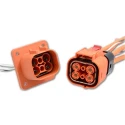 Amphenol Industrial EV Connector Epower Lite RADSOK Receptacle with HVIL Female 70A 800V ELR2A02 / C10-738025-2AP2