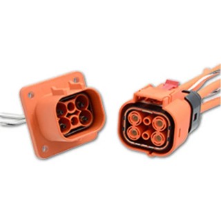 Amphenol Industrial EV Connector Epower Lite RADSOK Receptacle with HVIL Female 70A 800V ELR2A02 / C10-738025-2AP2