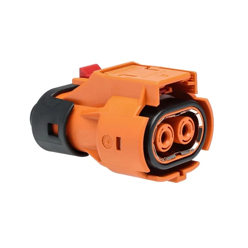 Amphenol Industrial EV Connector Epower Lite RADSOK Plug with HVIL Male 70A 800V IP67 ELP2A02 / C10-738026-2AS2