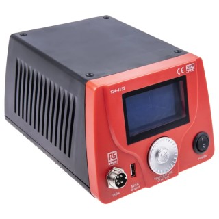 RS PRO Soldering Station 60 W, 220V, 240V, LCD Display, ESD Safe 124-4132