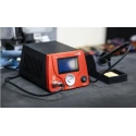RS PRO Soldering Station 60 W, 220V, 240V, LCD Display, ESD Safe 124-4132