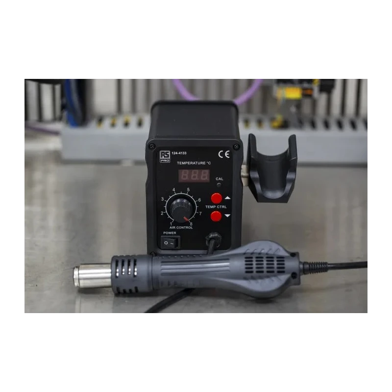 RS PRO Soldering Station 700 W, LED Display, 220V, Temperature Control 450°C 124-4133