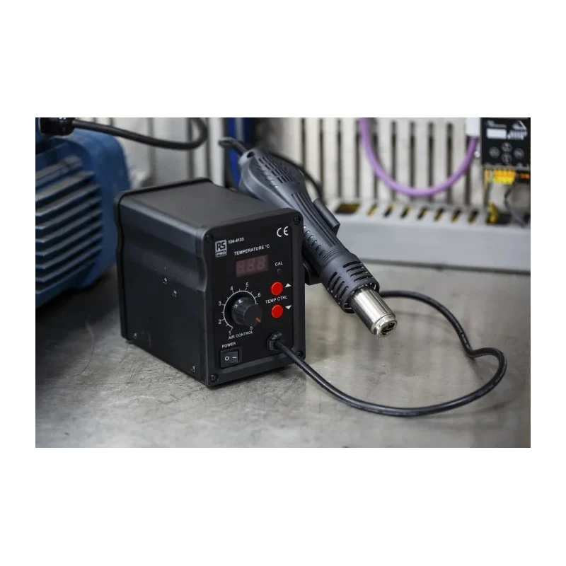 RS PRO Soldering Station 700 W, LED Display, 220V, Temperature Control 450°C 124-4133
