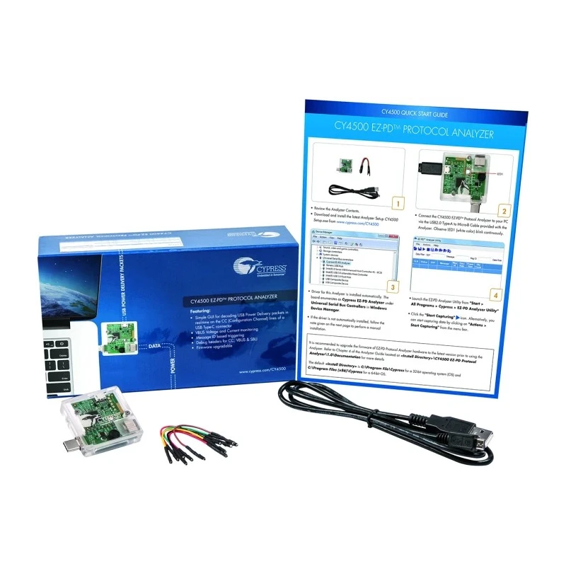 Infineon USB Power Analyser Programmers & In-Circuit Emulator USB 2.0 CY4500