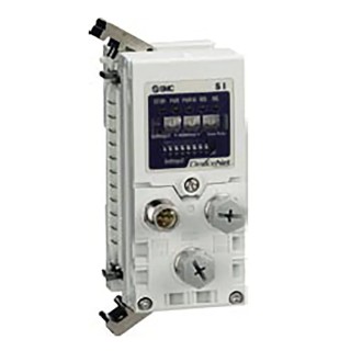 SMC Pneumatic Logic Controller 24V, 32 PNP Outputs, LCD Display, Industrial Automation EX600