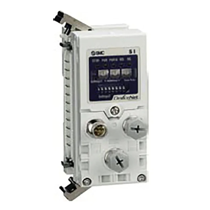 SMC Pneumatic Logic Controller 24V, 32 PNP Outputs, LCD Display, Industrial Automation EX600