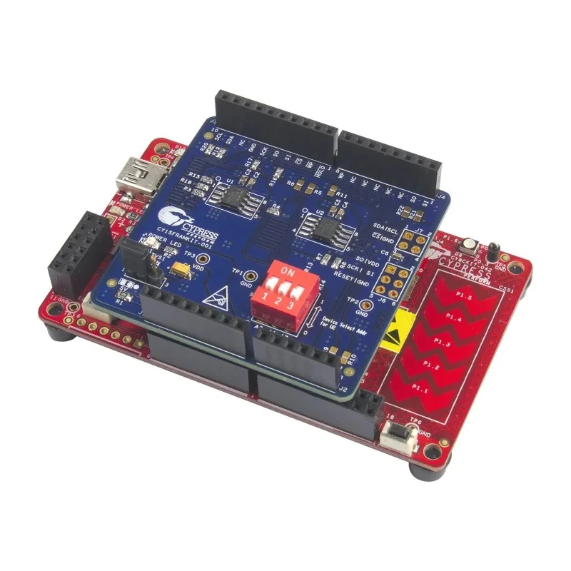Infineon Arduino-Compatible Serial F-RAM Development Kit 3.3 V / 5 V CY15FRAMKIT-001