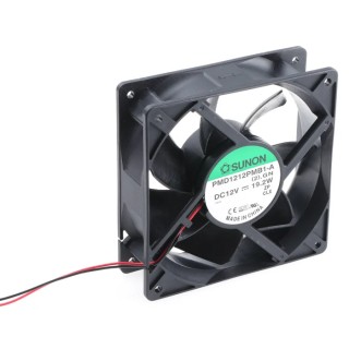 Sunon PMD Series High Pressure Axial Fan 12V DC 19.2W 1.6A 120mm x 120mm x 38mm PMD1212PMB1-A(2).GN