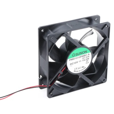 Sunon PMD Series High Pressure Axial Fan 12V DC 19.2W 1.6A 120mm x 120mm x 38mm PMD1212PMB1-A(2).GN