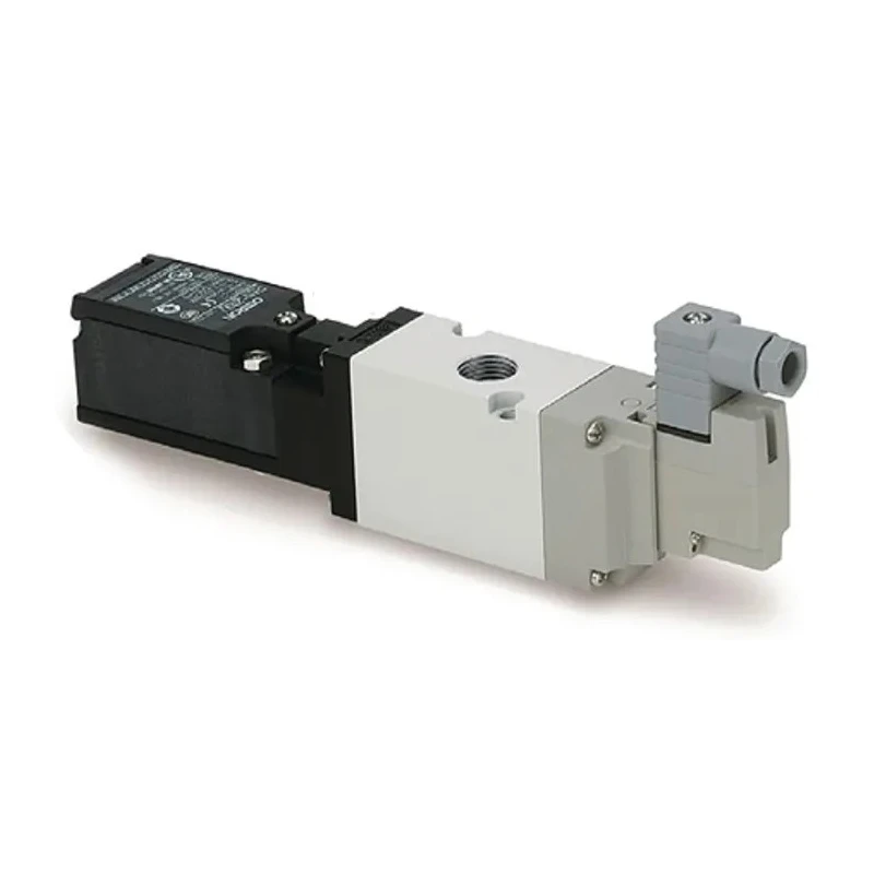 SMC Pneumatic Solenoid Valve 3/2 NC Single Solenoid G Threaded Port 3/8 in Die Cast Aluminium Body 24V VP500 