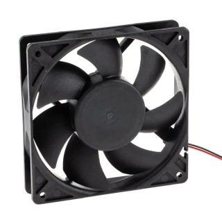 Sunon PMD Series Axial Fan 24V DC 11.8W 255 m³/h 120 mm Square Frame Ball Bearing PMD2412PTB1-A(2).GN