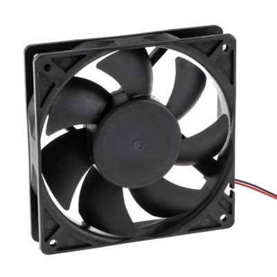 Sunon PMD Series Axial Fan 24V DC 11.8W 255 m³/h 120 mm Square Frame Ball Bearing PMD2412PTB1-A(2).GN