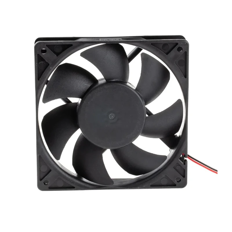 Sunon PMD Series Axial Fan 24V DC 11.8W 255 m³/h 120 mm Square Frame Ball Bearing PMD2412PTB1-A(2).GN