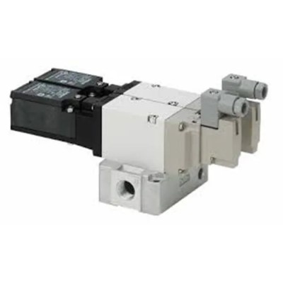 SMC Pneumatic 3/2 NC Solenoid Valve 3 Ports Threaded G Connection Die Cast Aluminium Body 24V 1.5W VP500