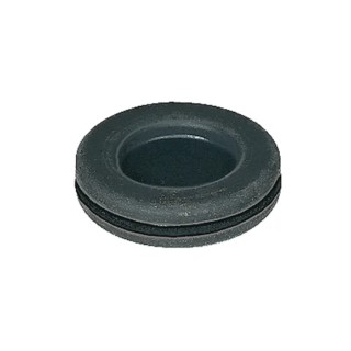 SES Sterling DG Black Polychloroprene Cable Grommet 16 mm Panel Hole Diameter 1–9 mm Cable Diameter 02580011010