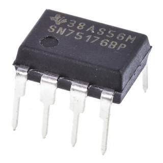 Texas Instruments Bus Transceiver Inverting Differential, 8-Pin SOIC SN75176BP