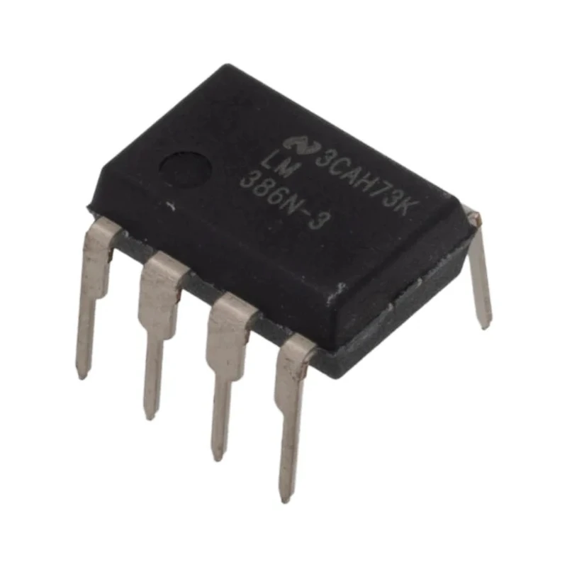 Texas Instruments Audio Power Amplifier 0.7W, 8-Pin PDIP, Class A-B LM386N-3/NOPB