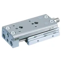 SMC Pneumatic Guided Cylinder 12mm Bore MXQA Series 50mm Stroke Double Acting Stainless Steel MXQ12A-50Z