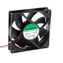 Sunon PMD Series Axial Fan, 12V DC, 12W, 1A, 255 m³/h Air Flow, 4500 RPM, 120 mm Square Frame, Ball PMD1212PTB1-A(2).GN