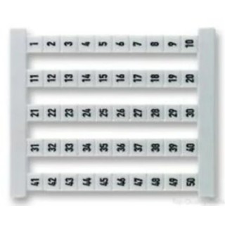 Weidmüller Terminal Block Marker PA66 Material Numbers Legend Halogen-Free for Electronic Sub-Assemblies 0468760001