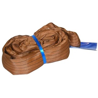 RS PRO 3 m Brown Polyester Round Lifting Sling 6 t Load Capacity 124-4877