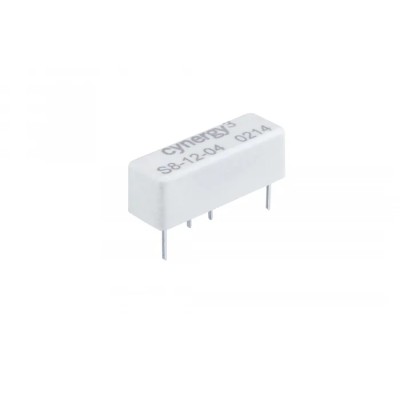 Cynergy3 PCB Reed Relay 12V DC Coil SPST 1000V DC Max 1A Max 750Ω 