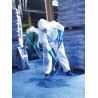 Microgard White Unisex Disposable Coverall Overall, Size 2XL, Chest 116 to 124 cm, SMS Fabric, Zipper Closure WH20B-00111-06