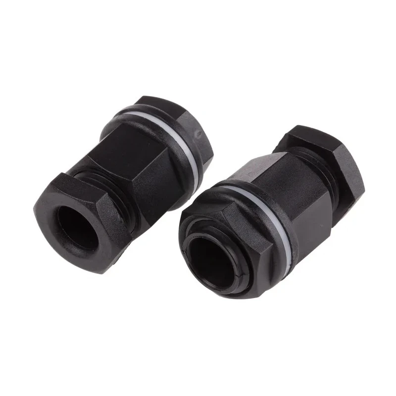 RS PRO Black Plastic Cable Gland M16 Thread 7 mm Min., 10.5 mm Max. Diameter IP55 127-091