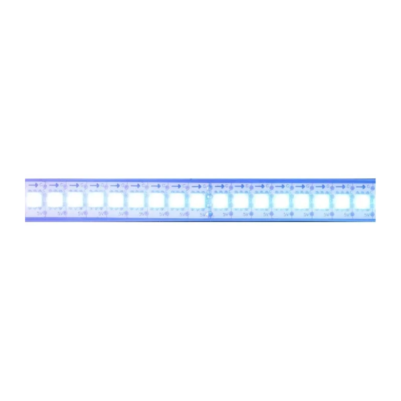 ADAFRUIT INDUSTRIES 5V White Flexible DotStar Digital LED Strip 500mm Length 2329