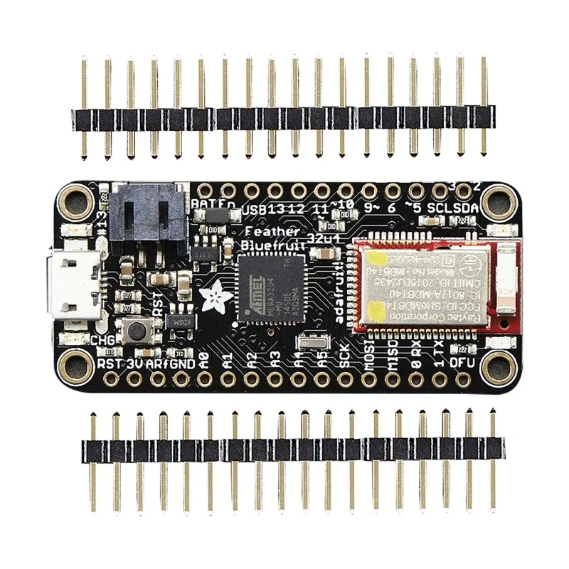 ADAFRUIT INDUSTRIES Feather 32u4 Bluefruit LE MCU Development Board 2829