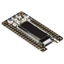ADAFRUIT INDUSTRIES OLED FeatherWing 1 inch 128x32 Monochrome OLED Display Add On Board for Feather Boards 2900