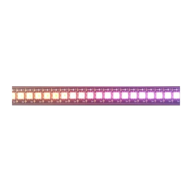 ADAFRUIT INDUSTRIES 5V RGB LED Strip Flexible PCB 500 mm Length 144 LEDs/m DotStar 2328