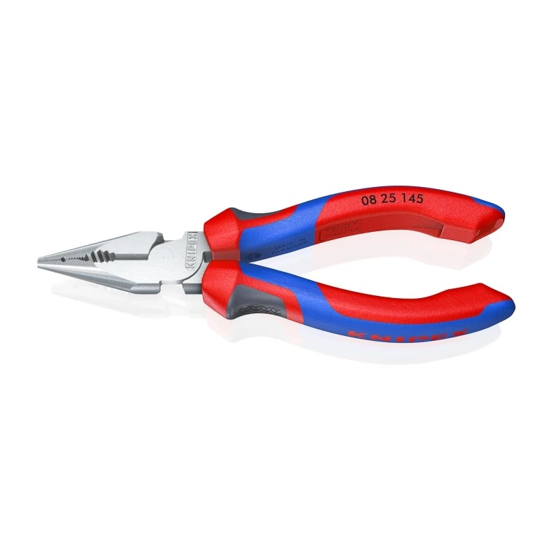 Knipex Combination Plier Pointed, 145mm Length, Vanadium Electric Steel, Chrome Plated Finish 08 25 145