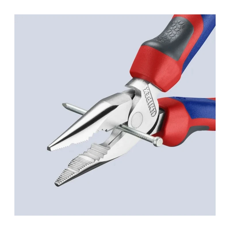 Knipex Combination Plier Pointed, 145mm Length, Vanadium Electric Steel, Chrome Plated Finish 08 25 145