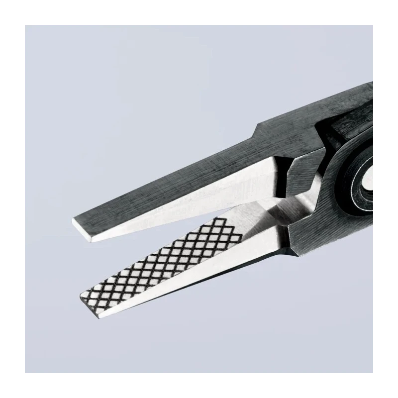 Knipex Round Nose Plier 135mm Overall Length, 22mm Jaw, Chrome Steel, Comfort Grip Handle 34 42 130