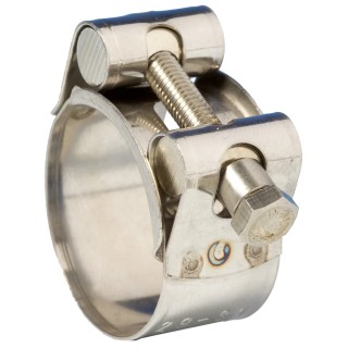 Jubilee Stainless Steel Hose & Jubilee Clip Bolt Head Bolt Drive 29-31 mm JSC031SS316
