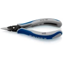 Knipex Precision Round Nose Plier, Comfort Grip, Chrome Steel, 137mm Overall, 23mm Jaw 34 52 130