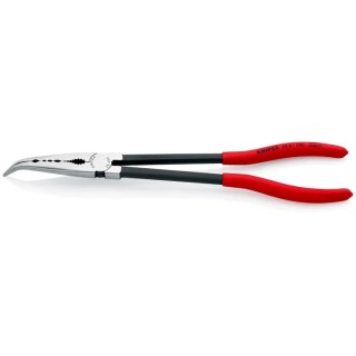 Knipex 1-Piece Long Nose Plier Half Round, 280mm Overall, 70mm Jaw 28 81 280