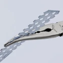 Knipex 1-Piece Long Nose Plier Half Round, 280mm Overall, 70mm Jaw 28 81 280
