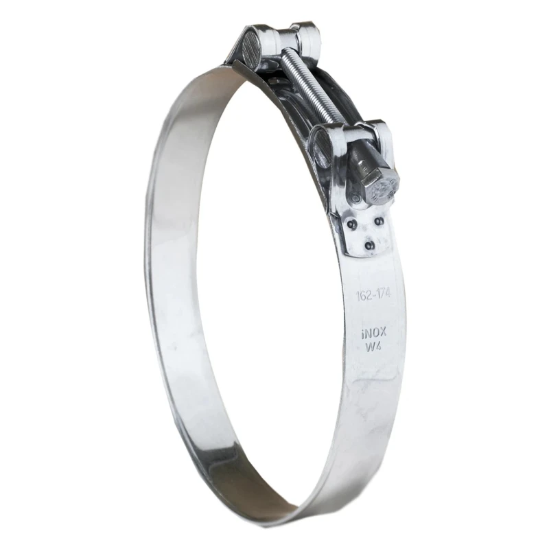 Jubilee Stainless Steel Hose & Jubilee Clip Bolt Drive with Bolt Head 162-174 mm ID JSC174SS316
